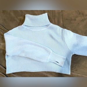 crop turtleneck sweater NWOT